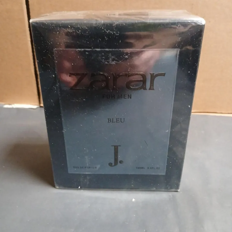 BOXED AND SEALED ZARAR FOR MEN BLEU J. EAU DE PARFUM 100ML