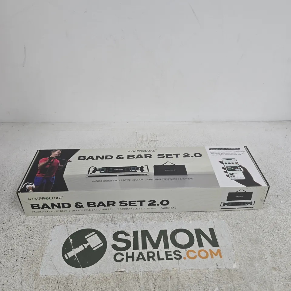 GYMPRO LUXE BAND & BAR SET 2.0