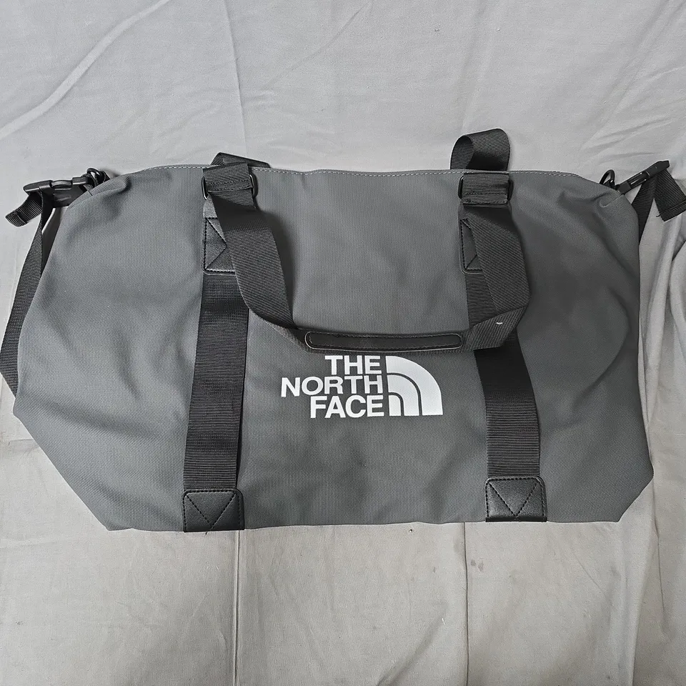 THE NORTH FACE DUFFEL BAG – GREY/CHARCOAL WITH SHOULDER STRAP