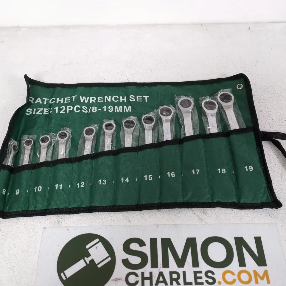 12-PIECE RATCHET WRENCH SET
