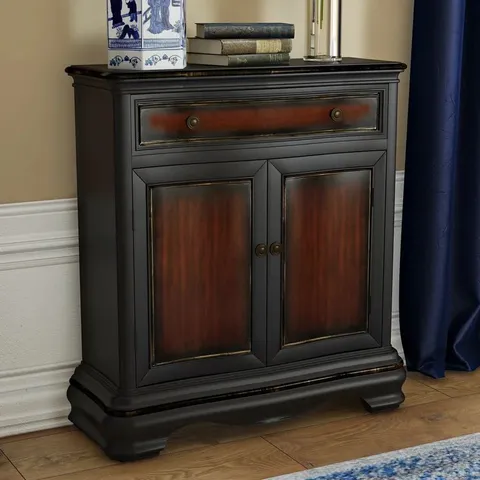 BOXED ADAN 2 DOOR ACCENT CABINET
