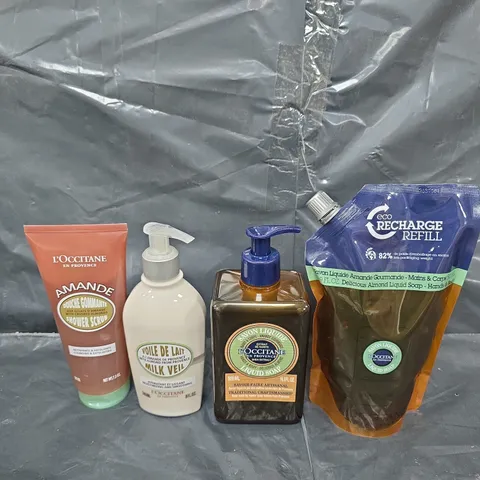 L'OCCITANE 4 PIECE SHEA SUMMER BODYCARE COLLECTION