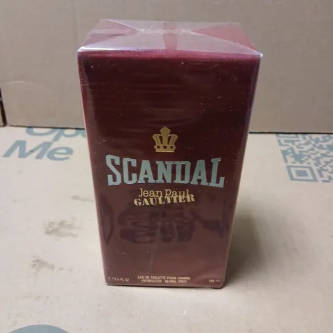 BOXED AND SEALED JEAN PAUL GAULTIER SCANDAL EAU DE TOILETTE 100ML
