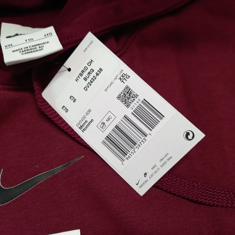 NIKE HYBRID HOODIE - XXL