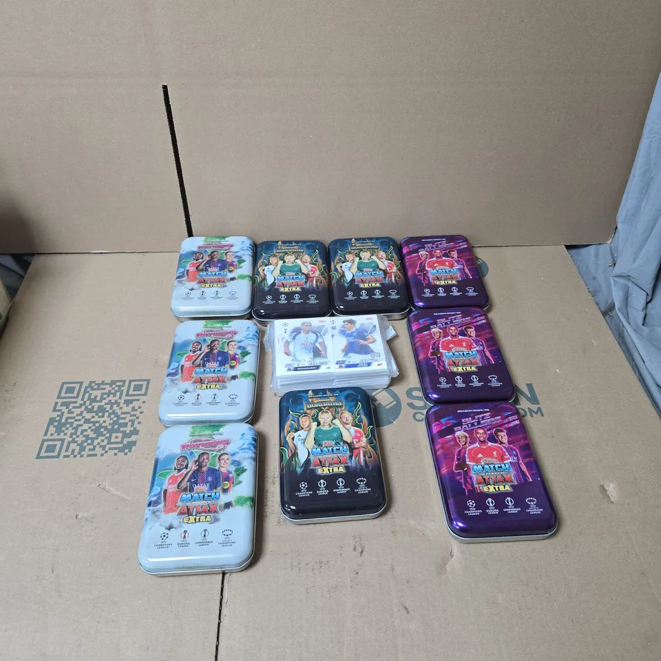 APPROXIMATELY 9 ASSORTED PACKS OF MATCH ATTAX EXTRA CARDS 
