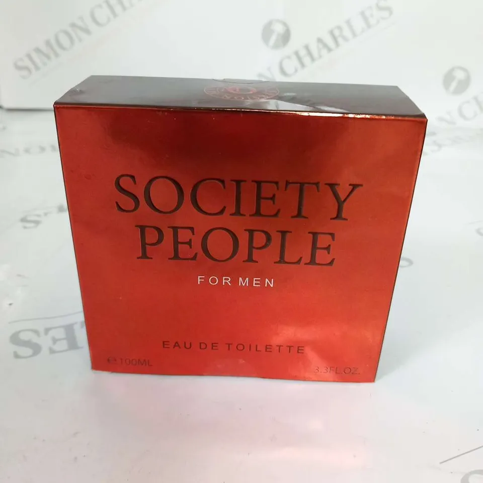 BOXED SOCIETY PEOPLE FOR MEN EAU DE TOILETTE 100ML