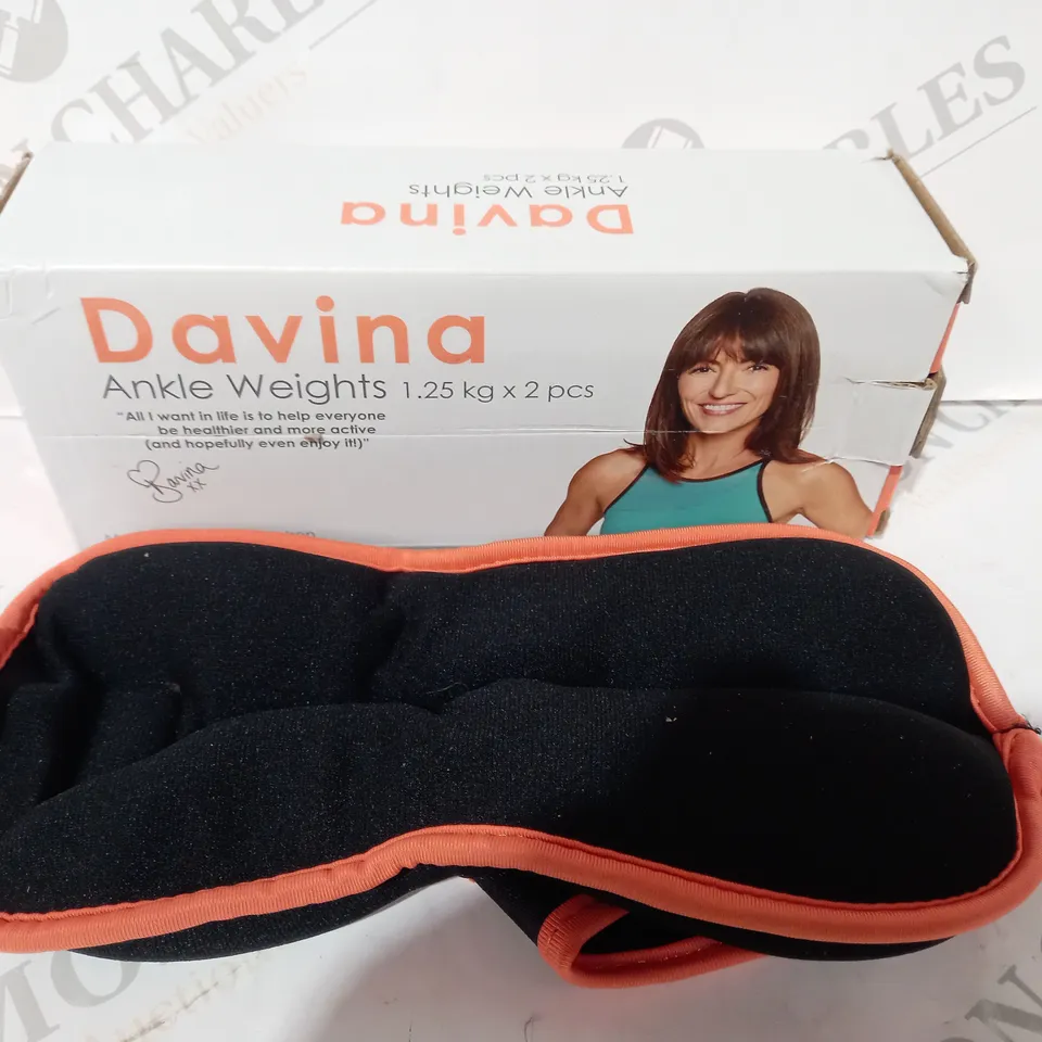 BOXED DAVINA ANKLE WEIGHTS (2 X 1.25KG)