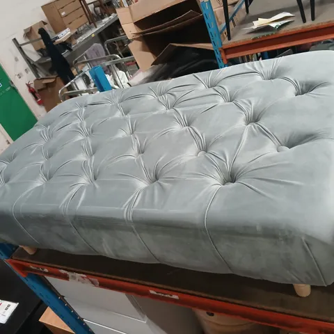 GAUDREAU 90CM WIDE VELVET TUFTED OTTOMAN