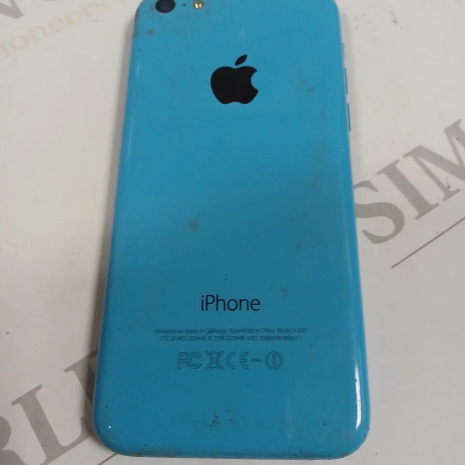 UNBOXED APPLE IPHONE MOBILE PHONE IN BLUE - A1507
