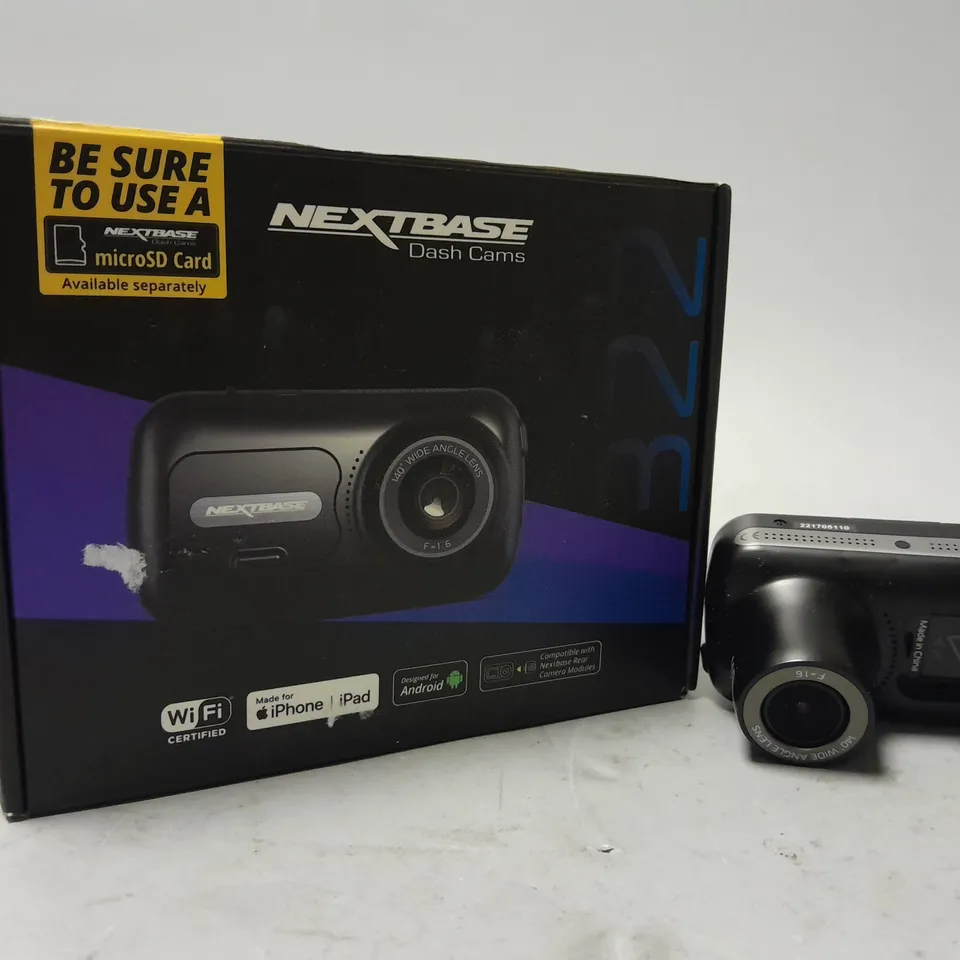 BOXED 322GW DASHCAM