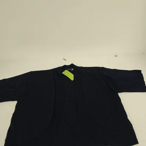 SUGAR CRISP NAVY KNIT CARDIGAN SIZE XL