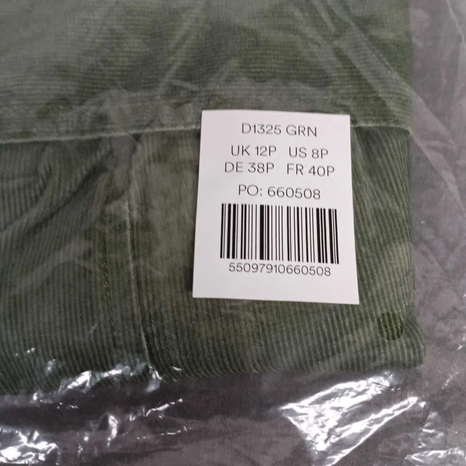 BODEN OLIVE GREEN JACKET WITH LOGO – UK 12P (PETITE)