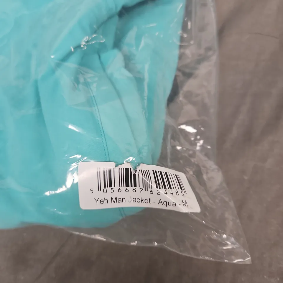 OOSC YEH MAN JACKET – AQUA – UK M