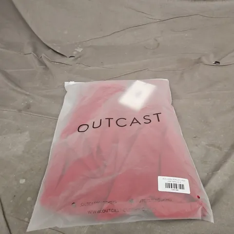 OUTCAST CLOTHING ARLEN JUMPSUIT BURGUNDY – UK SIZE S (1 PIECE)