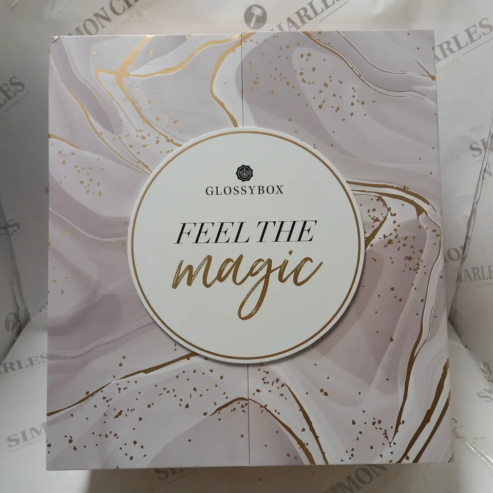 BOXED GLOSSYBOX FEEL THE MAGIC ADVENT CALENDAR 