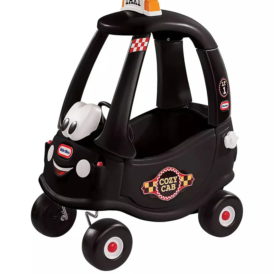 BOXED LITTLE TIKES COZY COUPE CAB TAXI - BLACK - COLLECTION ONLY  RRP £69.99