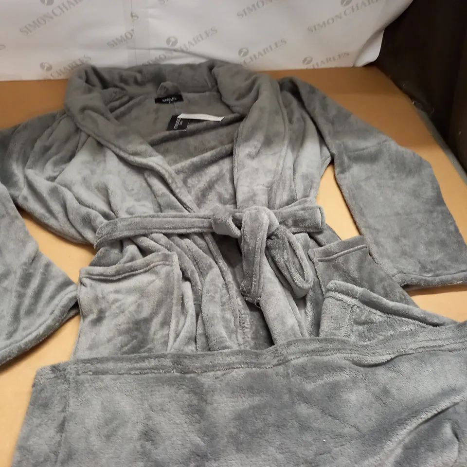WARMTH GREY DRESSING GOWN - L
