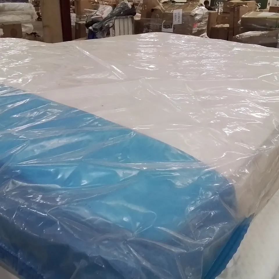 QUALITY BAGGED DOUBLE 135cm AIRSPRUNG LUXURY QUILTED MEDIUM MATTRESS RRP £229