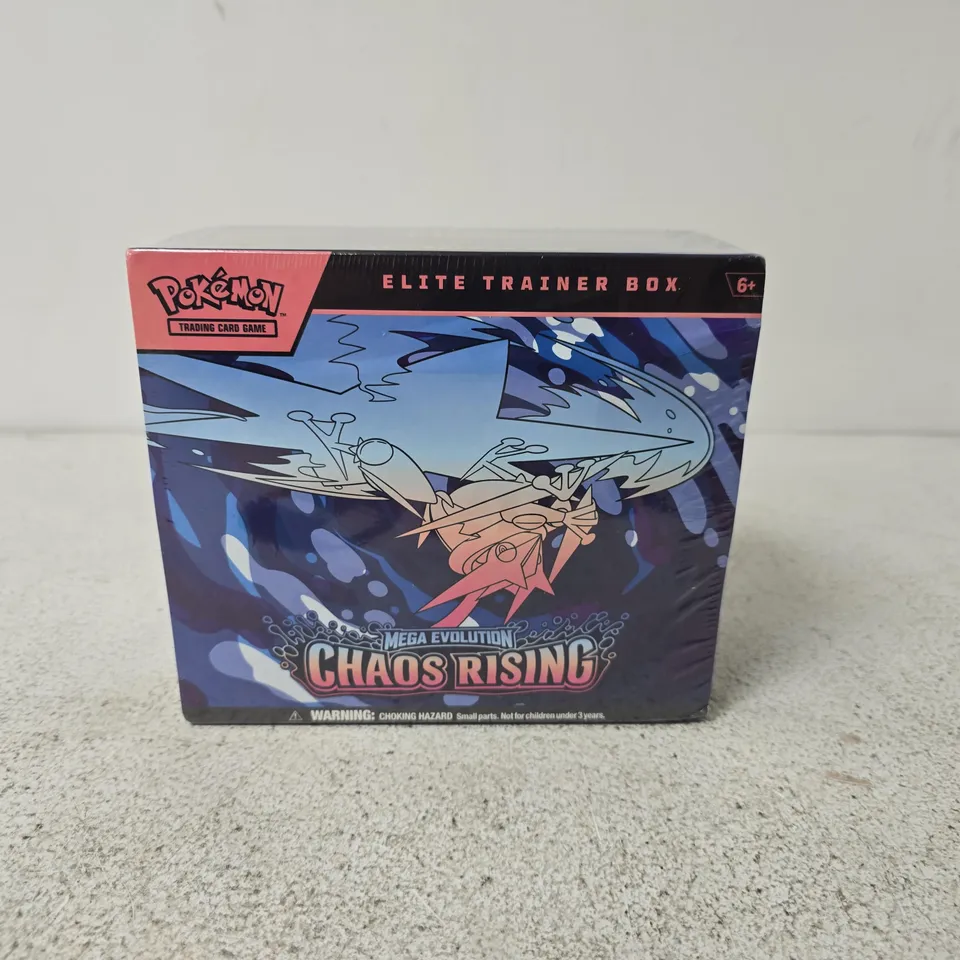 POKÉMON ELITE TRAINER BOX – CHAOS RISING (MEGA EVOLUTION)