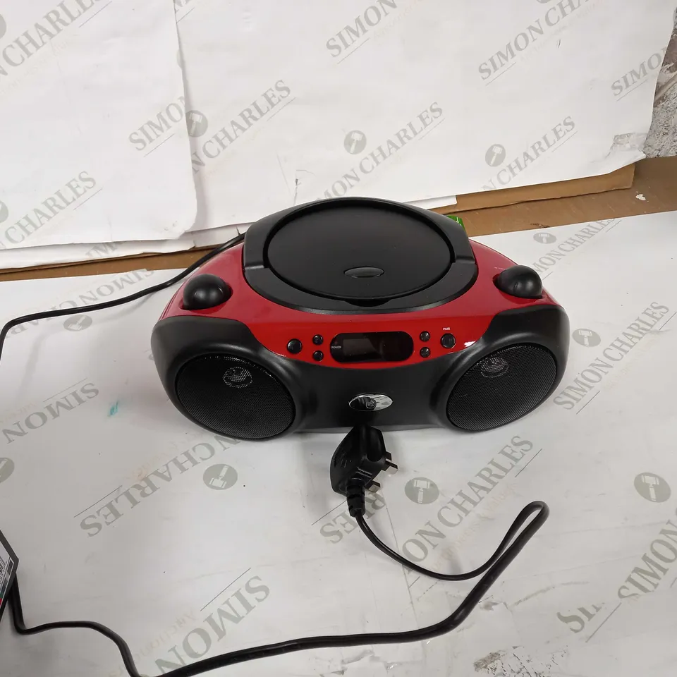 ASDA TECH BLUETOOTH CD BOOMBOX