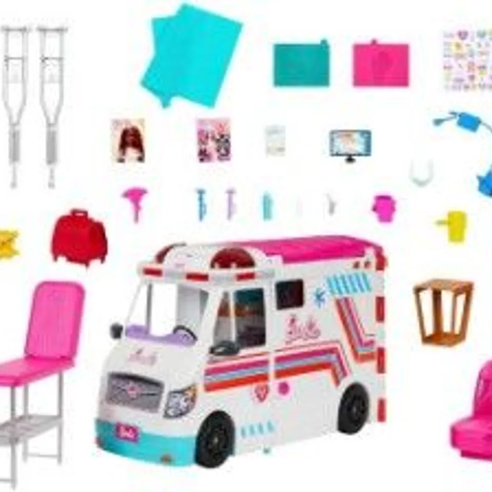 TWO BRAND NEW BOXED MATTEL BARBIE CARE CLINIC HKT79(TWO BOXES)
