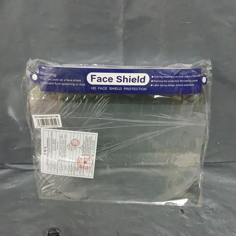 APPROXIMATELY 200 SEALED HD FACE SHIELD PROTECTORS 