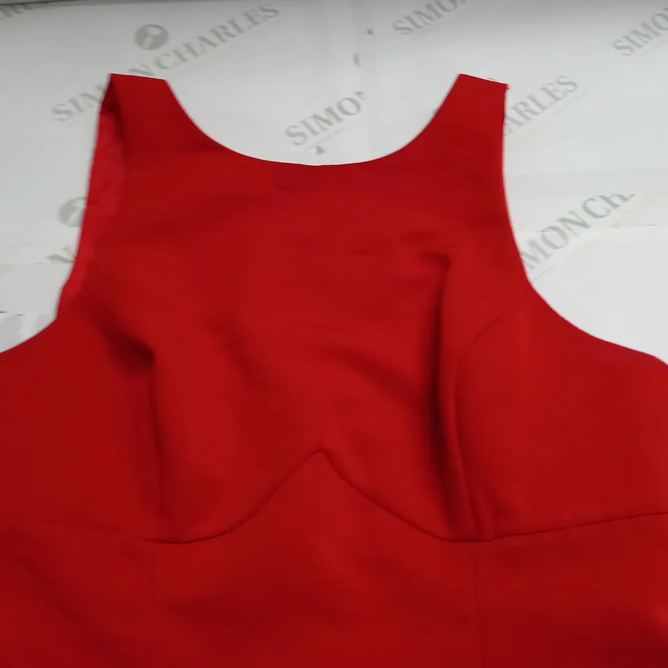 ASOS DESIGN RED DRESS - UK 10