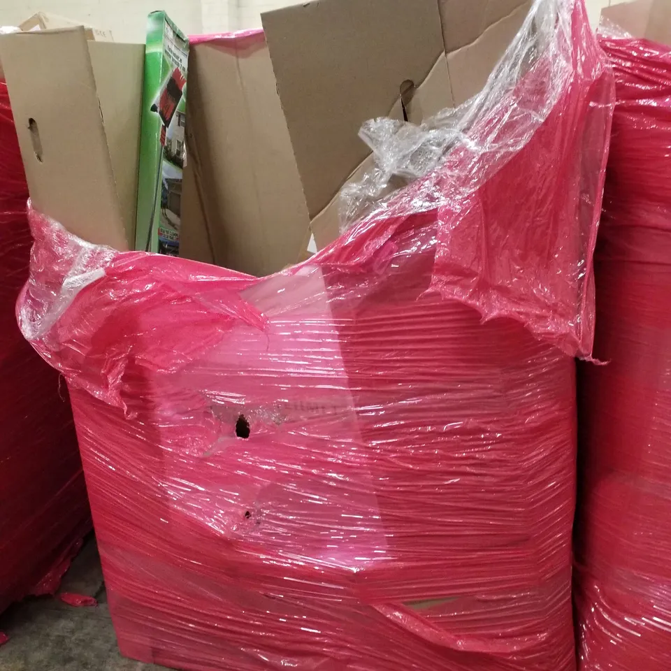PALLET OF ASSORTED PRODUCTS INCLUDING OFFICE CHAIR, PRO TRAMPOLINE, MULTIFUNCTIONAL FOOD PROCESSOR, LED PURIFICATION FIXTURE