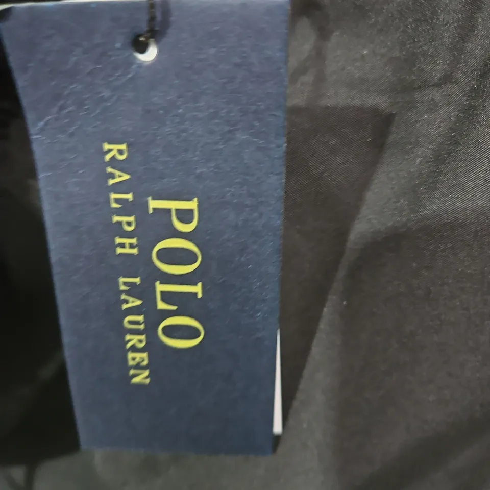 POLO RALPH LAUREN BLACK SWIM SHORTS – MEN'S, SIZE L