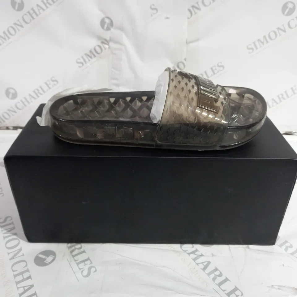 PUMA FENTY JELLY SLIDES BLACK WOMENS SIZE 4