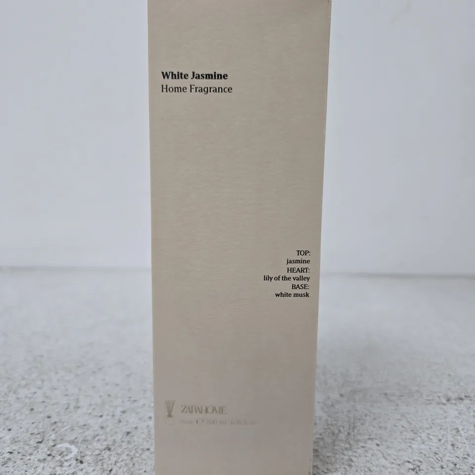 ZARA HOME WHITE JASMINE HOME FRAGRANCE REED DIFFUSER
