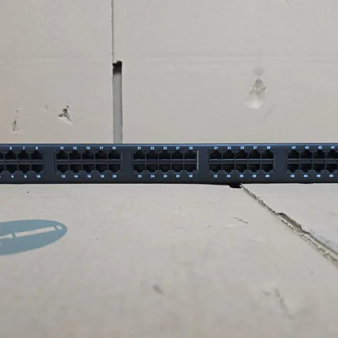 HELLERMANNTYTON 50-PORT RJ45 PATCH PANEL – 19-INCH RACK-MOUNT, 1U