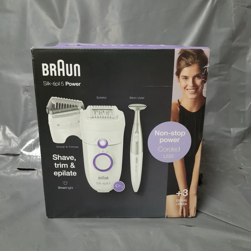 BRAUN SILK-ÉPIL 5-825 POWER EPILATOR