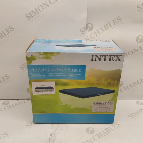 BOXED BRAND NEW KRYSTAL CLEAR POOL 4 X 2M POOL COVER