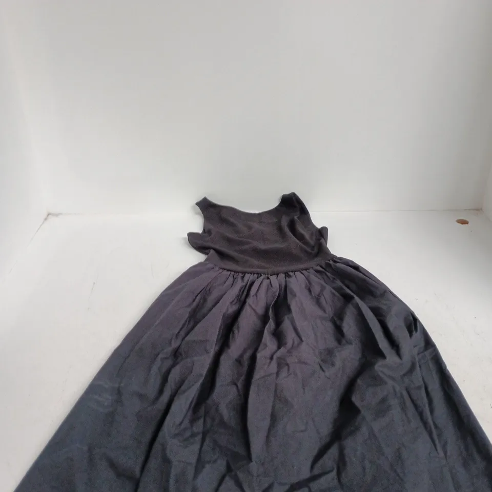 NOBODYS CHILD WOMEN'S NAVY MIDI DRESS – UK 8 (EU 36, US 4) 