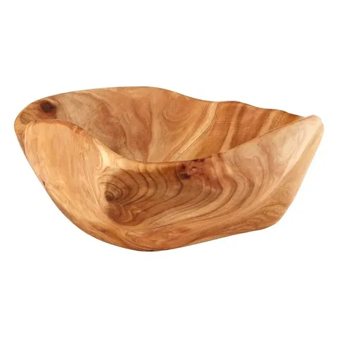 BOXED ALPEN HOME KORS WOOD SERVING BOWL