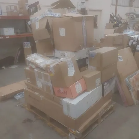 PALLET OF ASSORTED LIGHTING BASED PRODUCTS AND ITEMS TO INCLUDE; LAMPS AND SHADES ETC