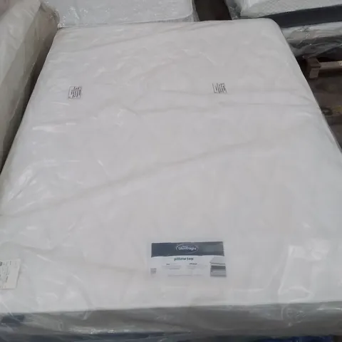 QUALITY BAGGED SILENTNIGHT MIRACOIL PILLOWTOP 5' KINGSIZE MATTRESS 
