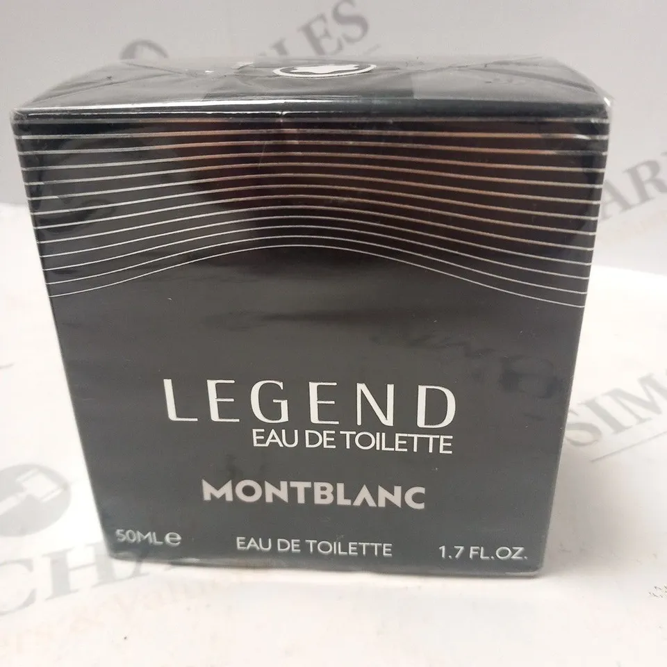 BOXED AND SEALED MONT BLANC LEGEND EAU DE TOILETTE 50ML