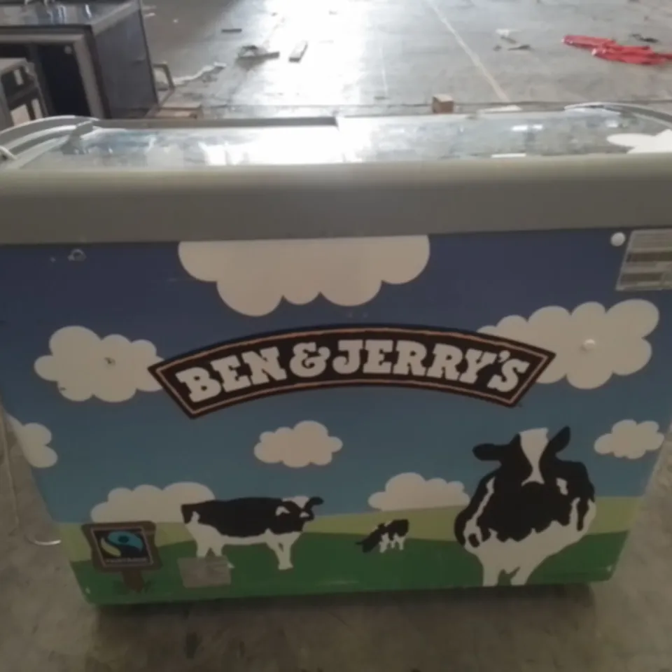 RIO S100 BEN AND JERRY THEMED REFRIGERATED CABINET 