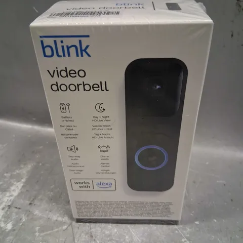 BOXED AND SEALED BLINK VIDEO DOORBELL