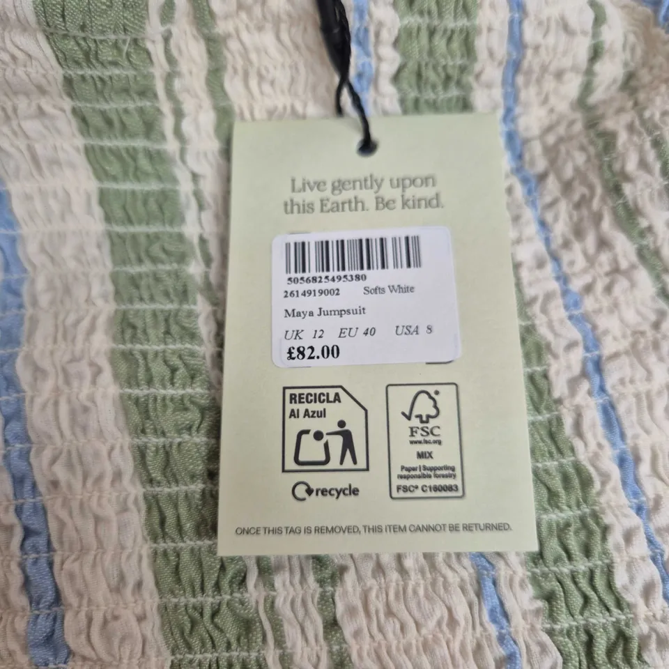 NOBODY'S CHILD MAYA JUMPSUIT – UK 12 (EU 40, USA 8)
