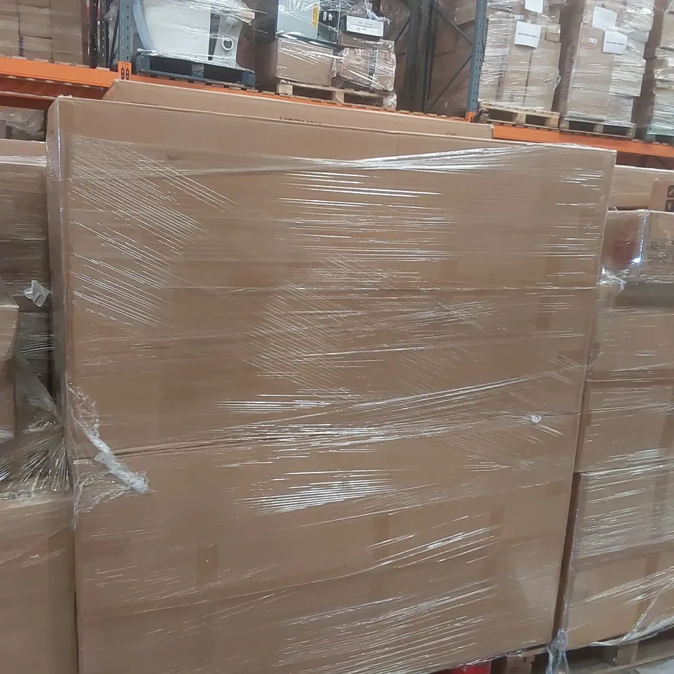 PALLET CONTAINING A VERY LARGE QUANTITY OF ASSORTED DESIGNER FURNITURE PARTS INCLUDING: SOFA PARTS ECT