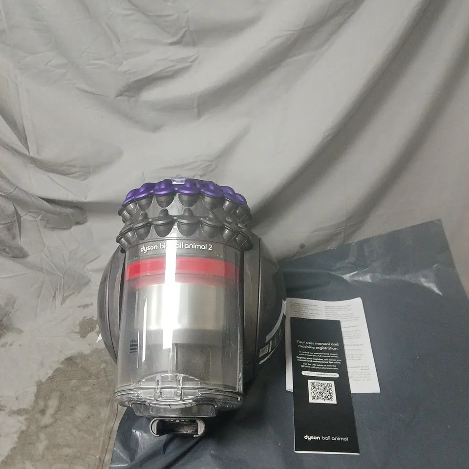 DYSON BIG BALL ANIMAL 2 VACUUM WITH ACCESSORIES AND MANUAL
