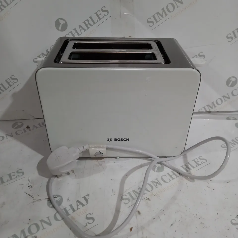 BOSCH TWO SLOT TOASTER IN WHITE 