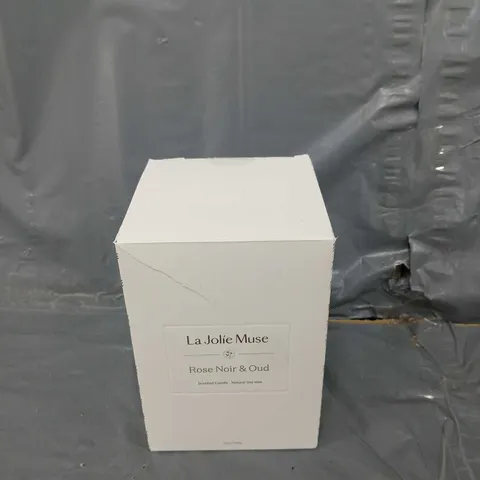 LA JOLIE MUSE ROSE NOIR & OUD SCENTED CANDLE 285G 