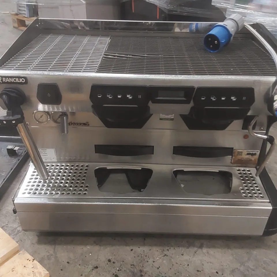 RANCILIO CLASSE 7 COMMERCIAL 2 GROUP COFFEE MACHINE