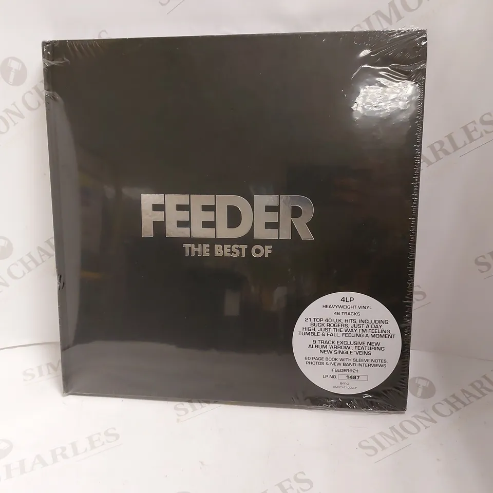 FEEDER THE BEST OF VINYL - 4LP VERSION