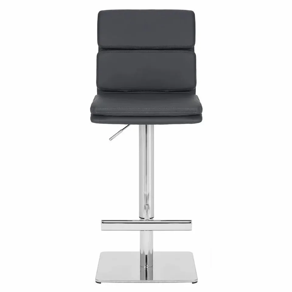 BATEY HEIGHT ADJUSTABLE SWIVEL BAR STOOL CHARCOAL 66X36.5x43CM 