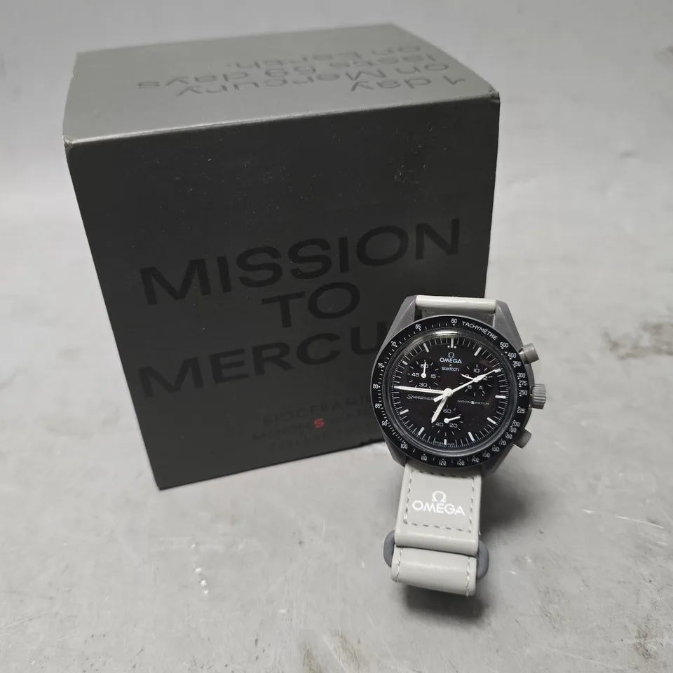 OMEGA X SWATCH MISSION TO MERCURY WATCH 